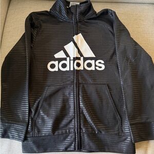Adidas Black Polyester Jacket